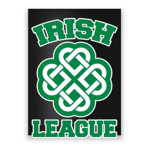 Irish League St. Patrick's Day Celtic Poster