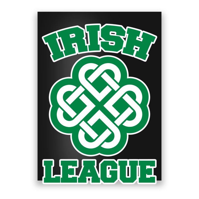 Irish League St. Patrick's Day Celtic Poster