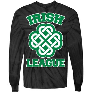 Irish League St. Patrick's Day Celtic Tie-Dye Long Sleeve Shirt