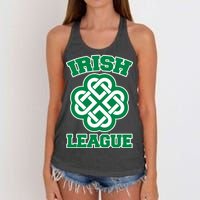 Irish League St. Patrick's Day Celtic Women's Knotted Racerback Tank