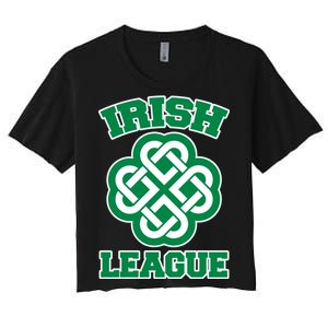 Irish League St. Patrick's Day Celtic Women's Crop Top Tee