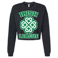 Irish League St. Patrick's Day Celtic Cropped Pullover Crew