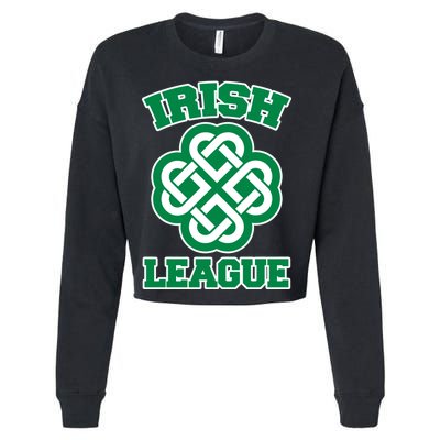 Irish League St. Patrick's Day Celtic Cropped Pullover Crew