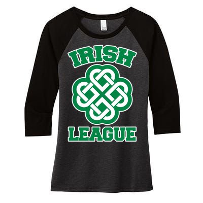 Irish League St. Patrick's Day Celtic Women's Tri-Blend 3/4-Sleeve Raglan Shirt