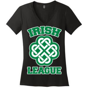 Irish League St. Patrick's Day Celtic Women's V-Neck T-Shirt