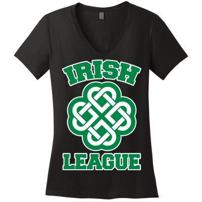 Irish League St. Patrick's Day Celtic Women's V-Neck T-Shirt