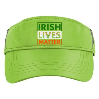 Irish Lives Matter Adult Drive Performance Visor