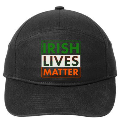 Irish Lives Matter 7-Panel Snapback Hat