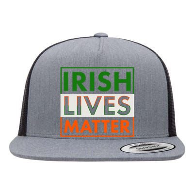 Irish Lives Matter Flat Bill Trucker Hat