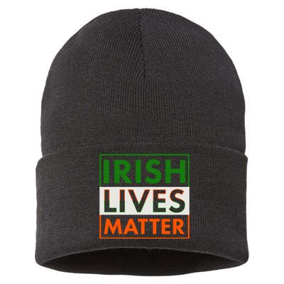 Irish Lives Matter Sustainable Knit Beanie