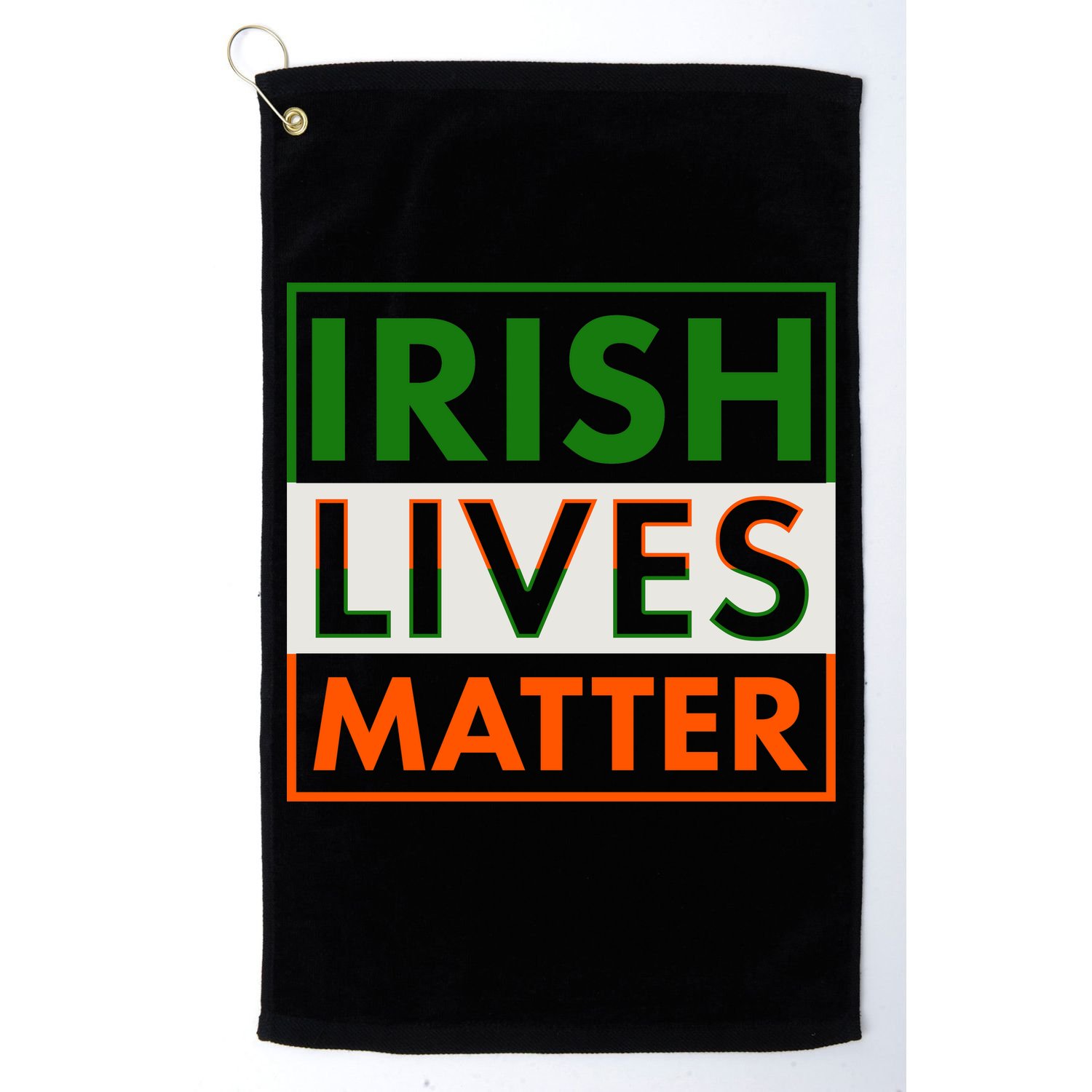 Irish Lives Matter Golf Towel