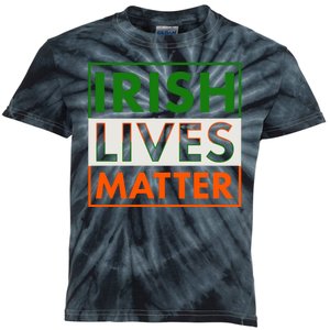 Irish Lives Matter Kids Tie-Dye T-Shirt