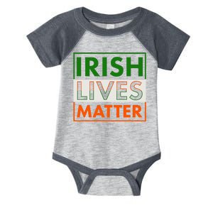 Irish Lives Matter Infant Baby Jersey Bodysuit