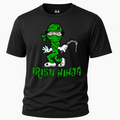 Irish Ninja St. Patricks Day Funny Performance Shirt