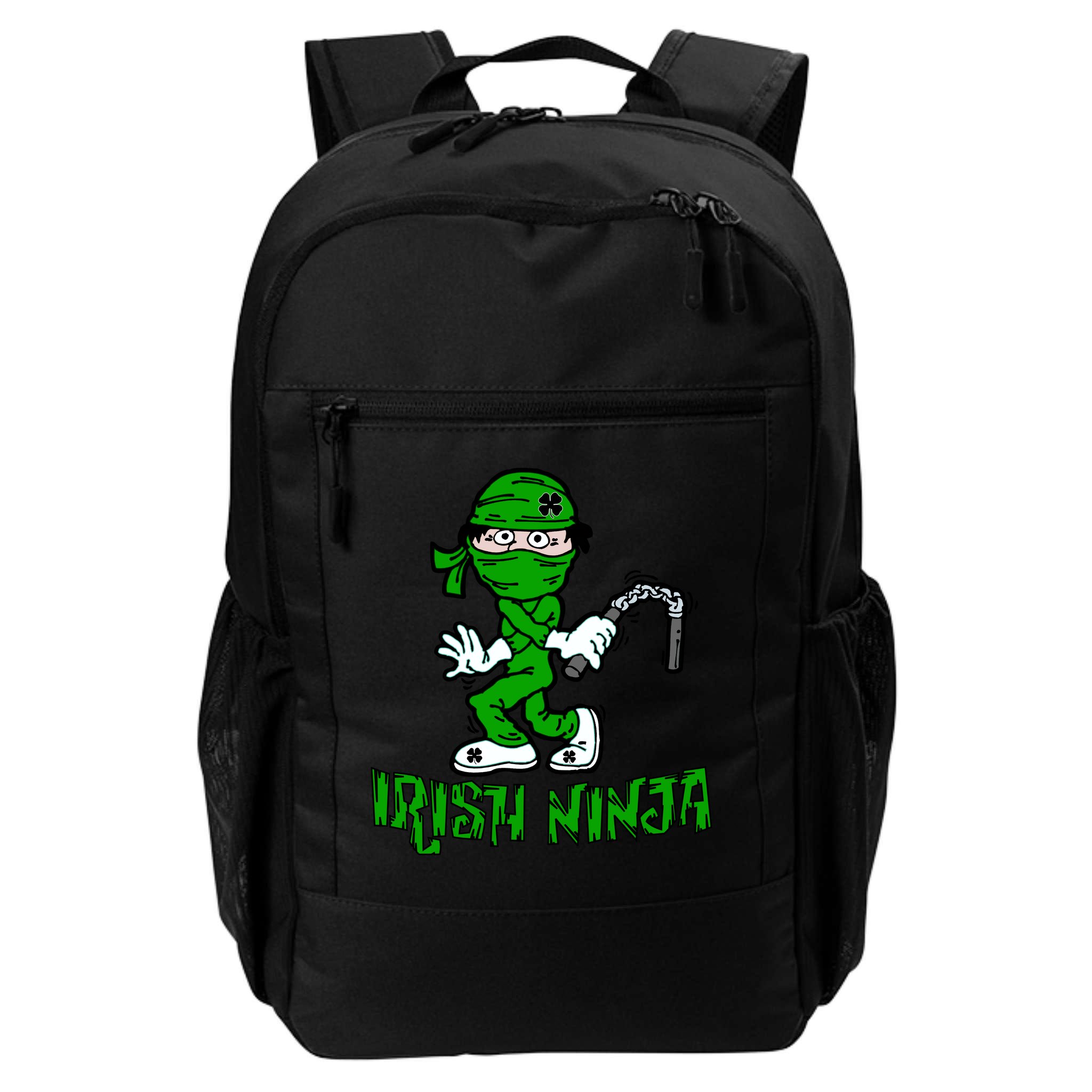 Irish Ninja St. Patricks Day Funny Backpack