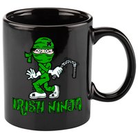 Irish Ninja St. Patricks Day Funny 11oz C Handle Ceramic Mug