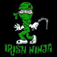 Irish Ninja St. Patricks Day Funny Youth Performance Sprint T-Shirt