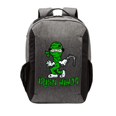 Irish Ninja St. Patricks Day Funny Vector Backpack