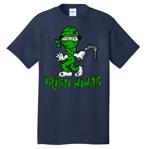 Irish Ninja St. Patricks Day Funny Tall T-Shirt