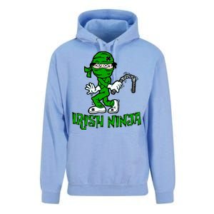 Irish Ninja St. Patricks Day Funny Unisex Surf Hoodie