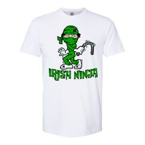 Irish Ninja St. Patricks Day Funny Softstyle CVC T-Shirt