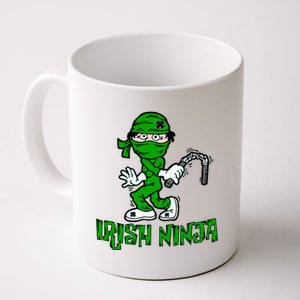 Irish Ninja St. Patricks Day Funny Coffee Mug