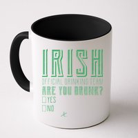 Irish Official Drinking Team Are You Drunk Mug