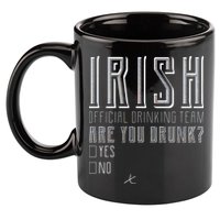 Irish Official Drinking Team Are You Drunk 11oz C Handle Ceramic Mug