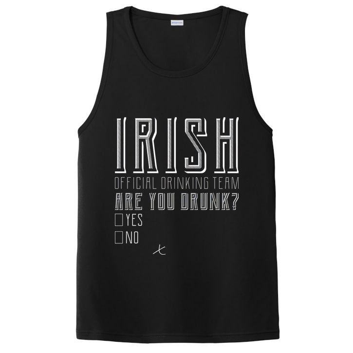 Irish Official Drinking Team Are You Drunk PosiCharge Competitor Tank