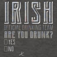 Irish Official Drinking Team Are You Drunk Vector Backpack