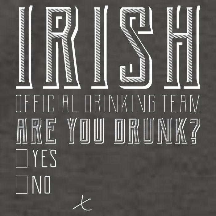 Irish Official Drinking Team Are You Drunk Vector Backpack