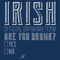 Irish Official Drinking Team Are You Drunk Infant Baby Jersey Bodysuit