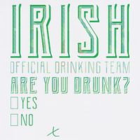 Irish Official Drinking Team Are You Drunk Garment-Dyed Sweatshirt