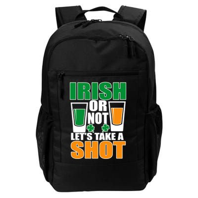 Irish Or Not Let's Take A Shot  Backpack