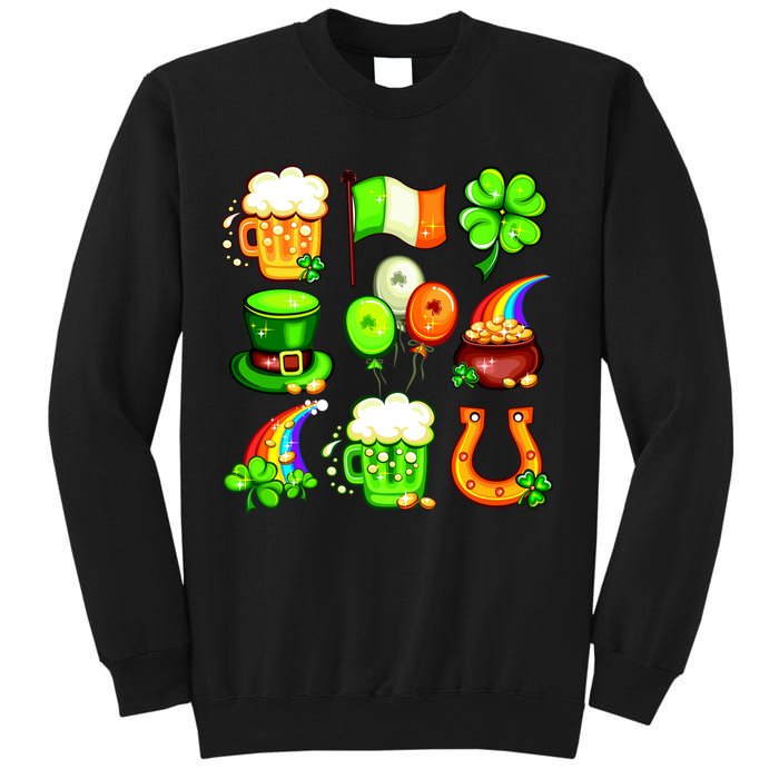 Irish Party Favors Festive St. Patrick's Day Mashup Sweatshirt