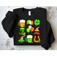 Irish Party Favors Festive St. Patrick's Day Mashup Sweatshirt