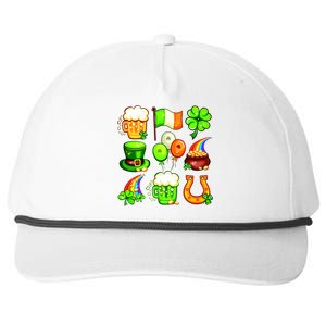 Irish Party Favors Festive St. Patrick's Day Mashup Snapback Five-Panel Rope Hat