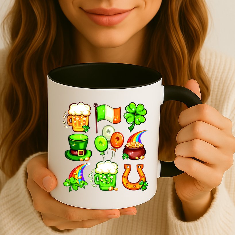 Irish Party Favors Festive St. Patrick's Day Mashup Mug