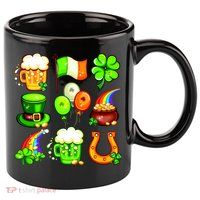 Irish Party Favors Festive St. Patrick's Day Mashup 11oz C Handle Ceramic Mug