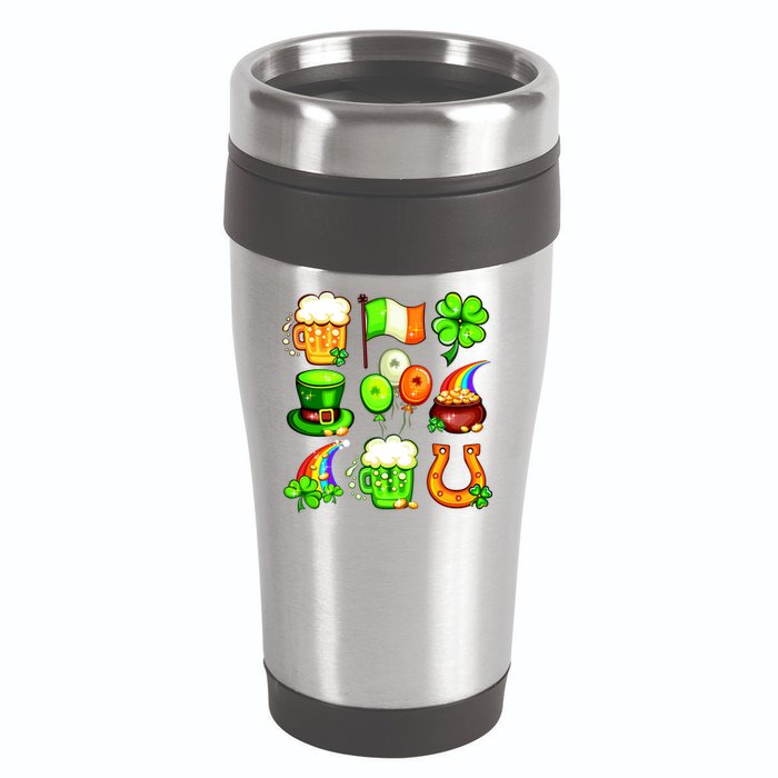 Irish Party Favors Festive St. Patrick's Day Mashup 16oz Travel Tumbler