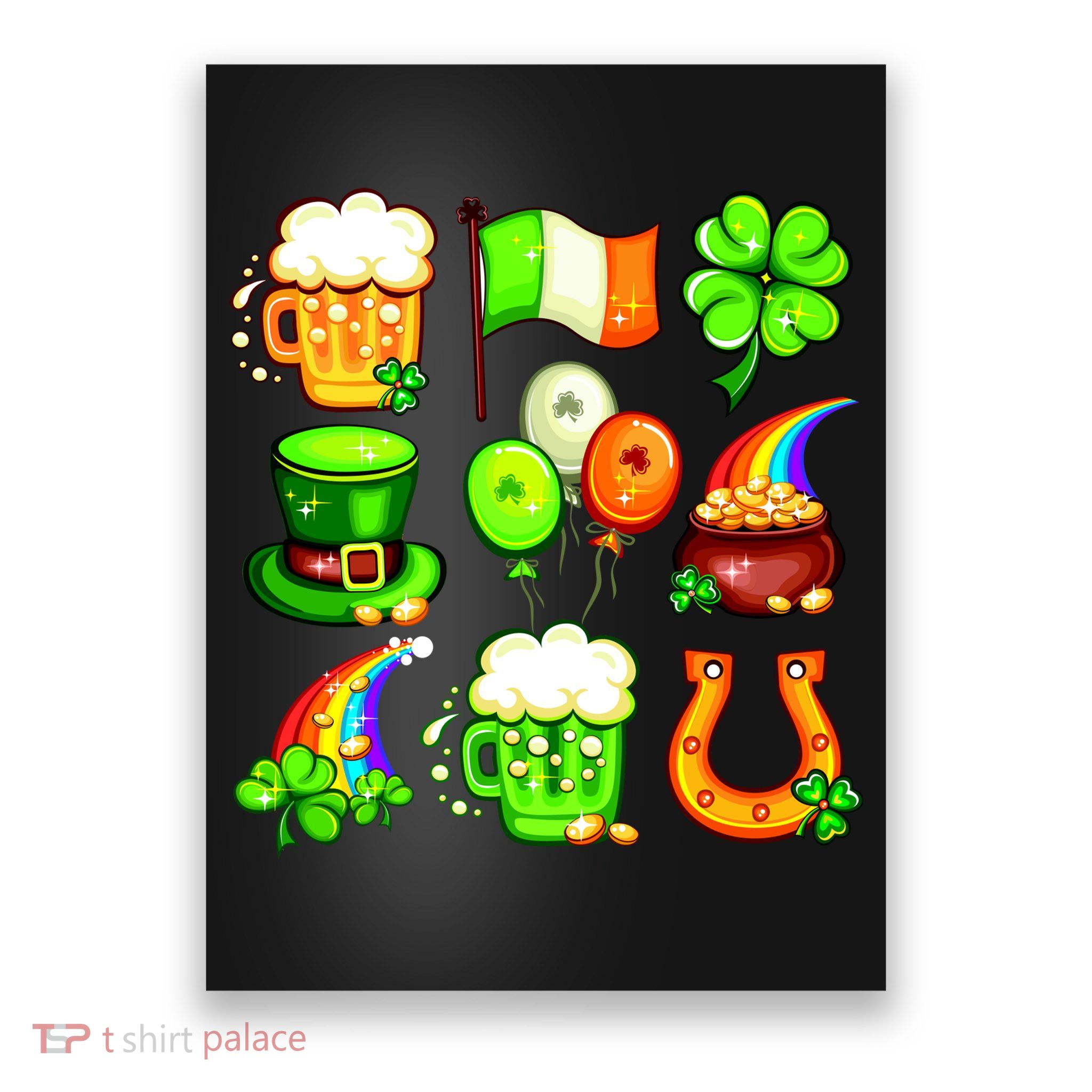 Irish Party Favors Festive St. Patrick's Day Mashup Poster
