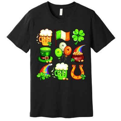 Irish Party Favors Festive St. Patrick's Day Mashup Premium T-Shirt