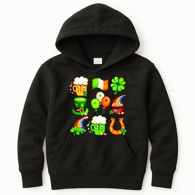 Irish Party Favors Festive St. Patrick's Day Mashup Kids Hoodie
