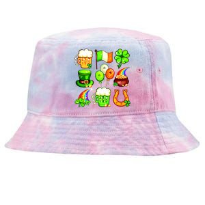 Irish Party Favors Festive St. Patrick's Day Mashup Tie-Dyed Bucket Hat