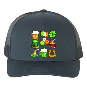 Irish Party Favors Festive St. Patrick's Day Mashup Yupoong Adult 5-Panel Trucker Hat