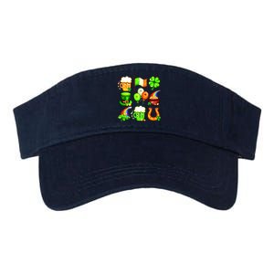 Irish Party Favors Festive St. Patrick's Day Mashup Valucap Bio-Washed Visor