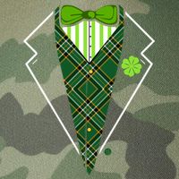 Irish Party Tuxedo Legacy Tie Dye Trucker Hat