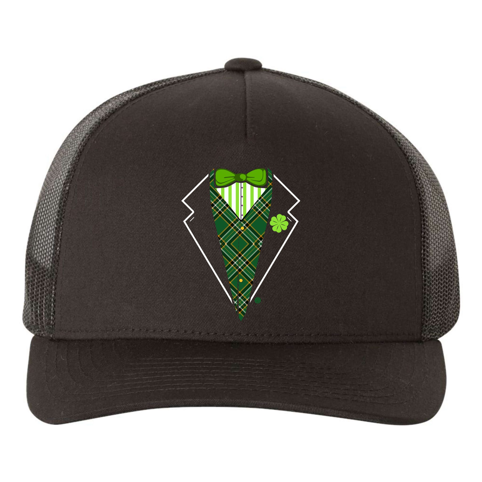 Irish Party Tuxedo Yupoong Adult 5-Panel Trucker Hat