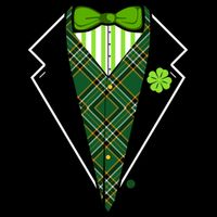 Irish Party Tuxedo 7-Panel Snapback Hat