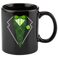 Irish Party Tuxedo 11oz C Handle Ceramic Mug